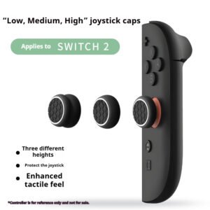 Nintendo Switch 2 Pro Controller Black Diamond Shell Case