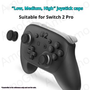 “Low,Medium,High” Joystick Caps for Switch 2 Pro