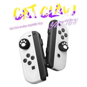 Flat Cat Paw Joystick Cap for Switch