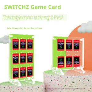 Switch Acrylic Transparent Card Case