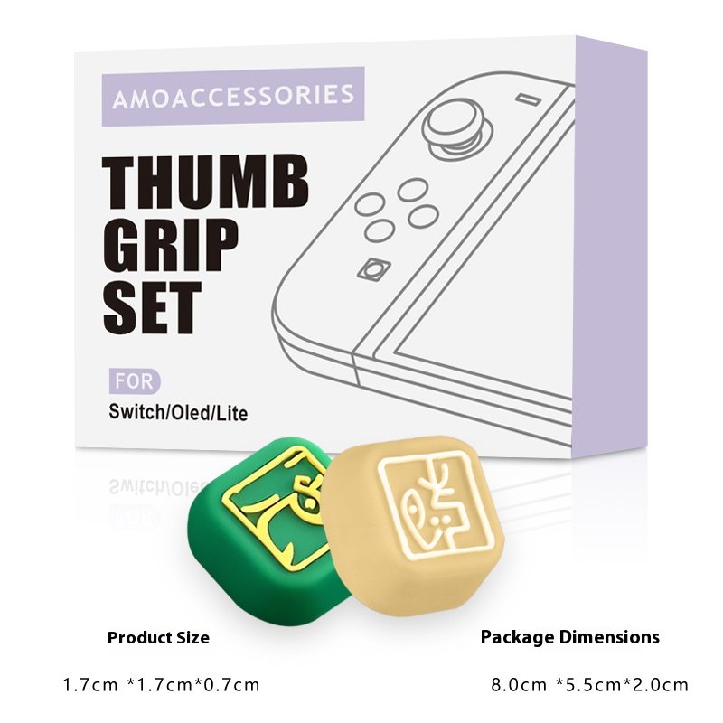 Zelda Square Thumb Grips for Switch - Image 4