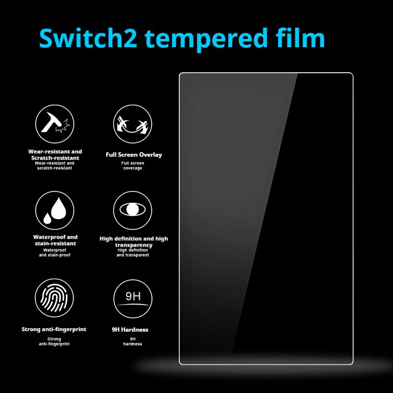 Nintendo Switch 2 Tempered Glass Screen Protector - Image 5
