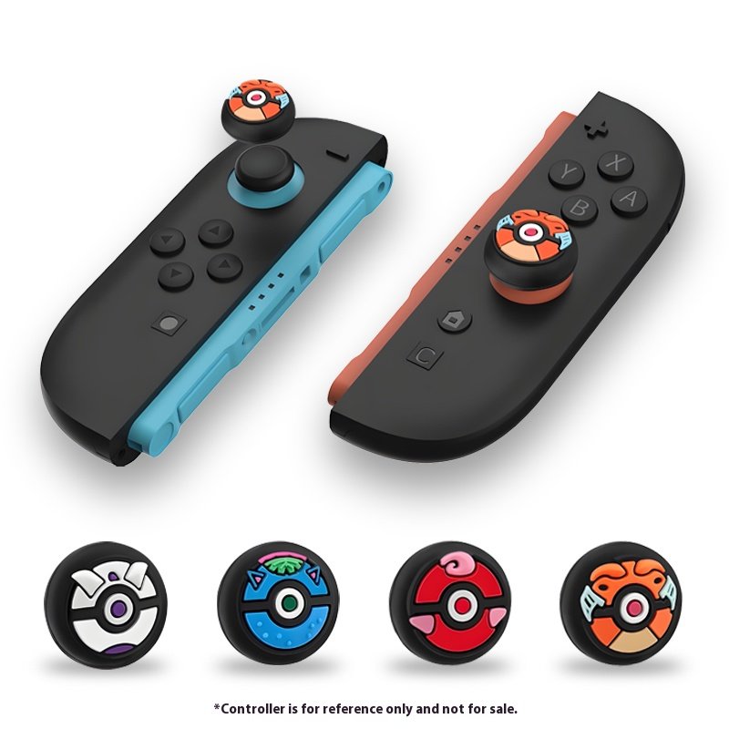 Poké Ball - Themed Thumb Grips for Nintendo Switch 2 - Image 6